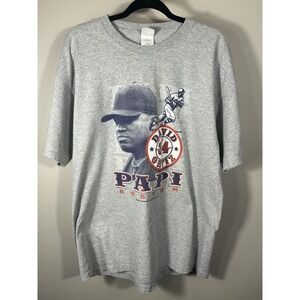 Vintage Y2K 2004 Boston Red Sox David Ortiz Papi Jersey SS Shirt Mens XL (E)